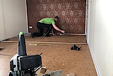 Korkboden verlegen